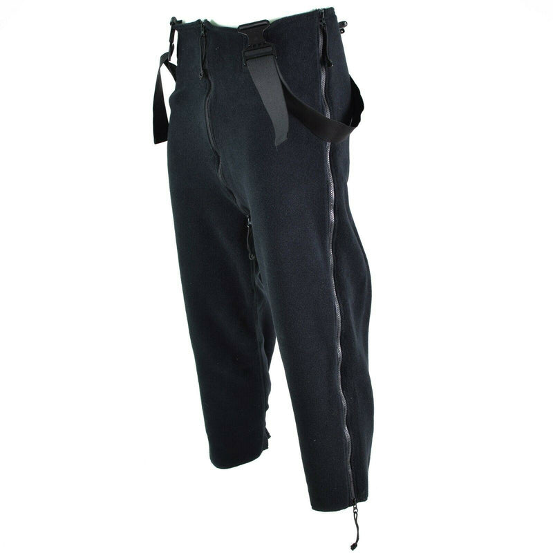 Pantalones del ejército de EE. UU. Negro térmico extremo pantalones de clima frío Polartec en general nuevo