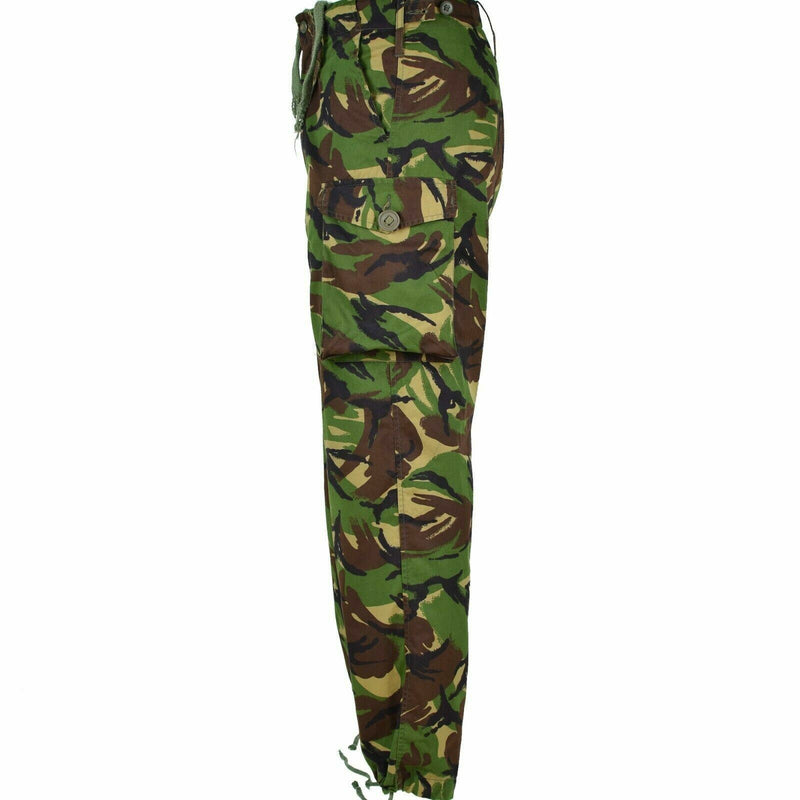 Pantalones de combate genuinos del ejército británico DPM Pantalones militares 95 Woodland Jungle