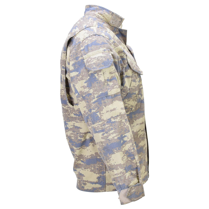 Jaqueta militar de uniforme turco genuino Fuerza Aérea Duración Ripstop M2018 CAMO