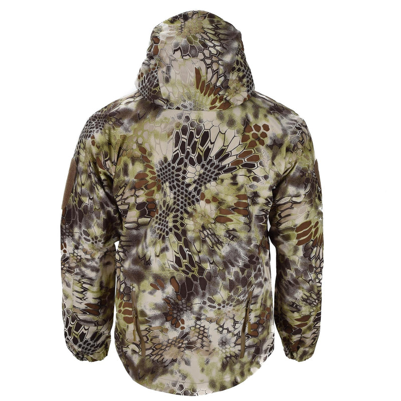 Mil-Tec Brand Jacket Hardshell Imploud Men Rain Gear Mandra® CAMO Men's Wear