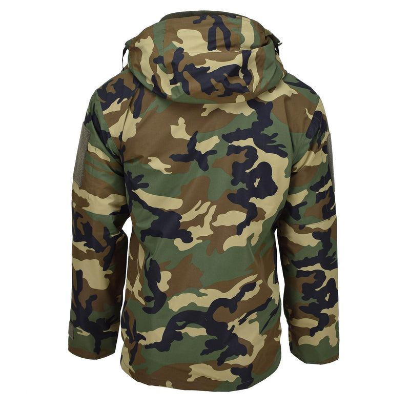 MIL-TEC Military Style Gen II Fuera de la chaqueta de invierno de invierno CAMO Soft Shell Parka