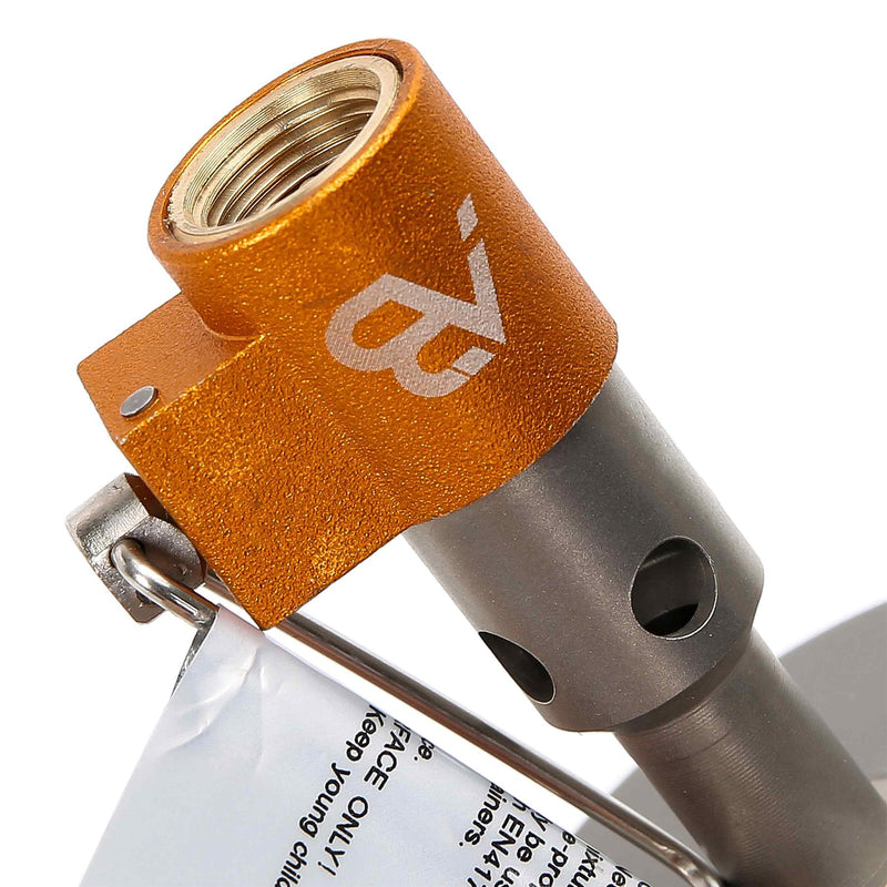 A.BLOCHL AB-16 CAMPING GAS Burner Titanio Ligero Trekking Estufa de senderismo NUEVO