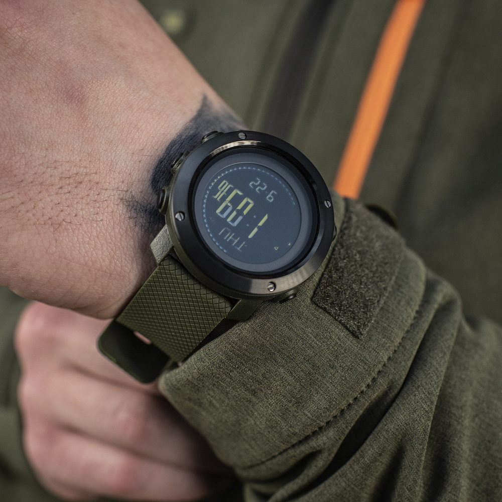 M-TAC reloj táctico multifuncional brújula altímetro barómetro al aire libre