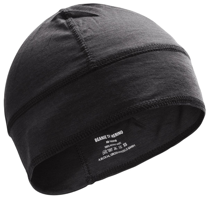 BLOCHL Brand Military Style Beanie Merino Wool Watch Watch Hat negro NUEVO