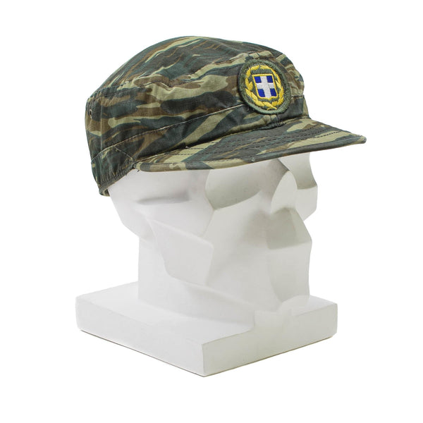 Tropas de campo del ejército griego original Cap Lagarto CAMO Capa de verano militar ligera