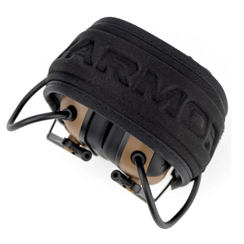 EARMOR M300T Protector Auditivo Electrónico Bluetooth 22dB NRR Coyote Marrón
