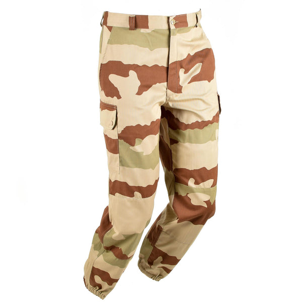 Pantalones del ejército francés genuino F2 Combate Desert Camo Francia pantalones militares Nuevos