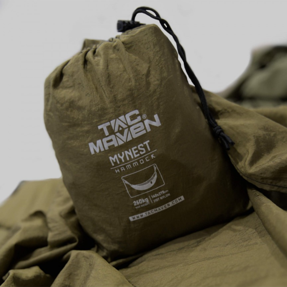 Hamaca para acampar TAC MAVEN Mynest, equipo ligero de nailon para exteriores, 260kg