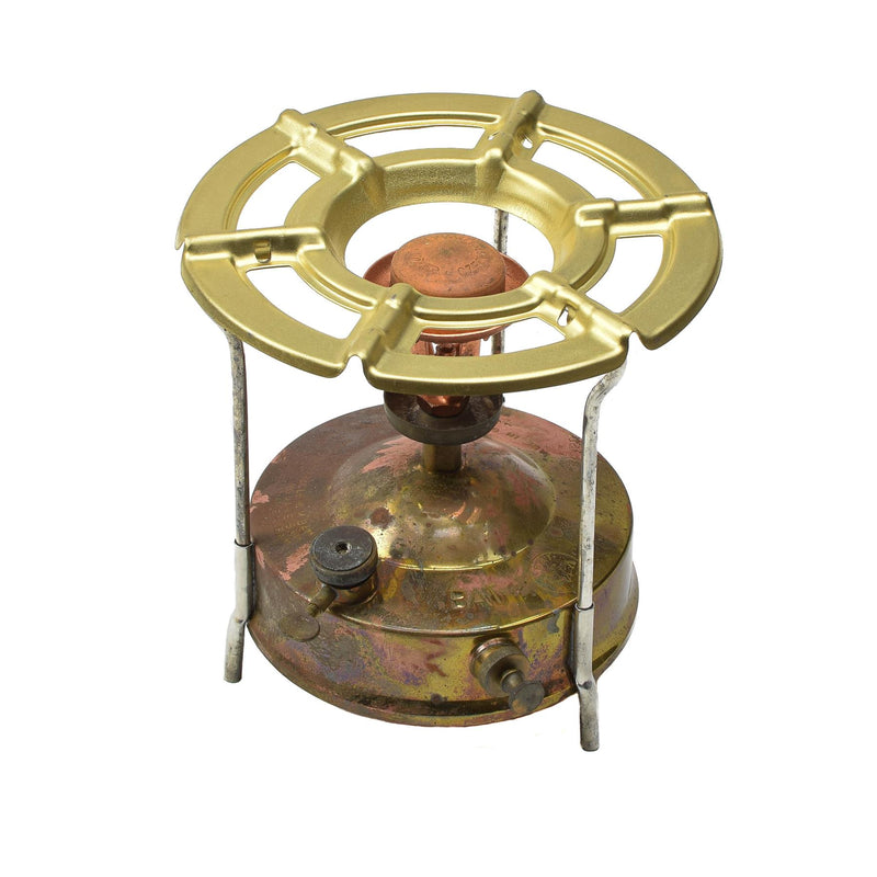 Estufa de campamento de meva checo militar checo juego de combustible líquido vintage nuevo
