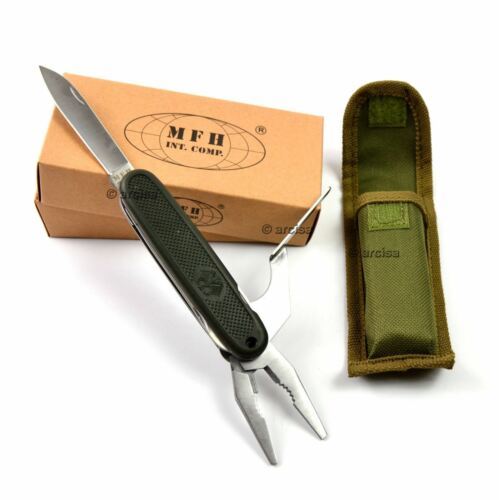 BW Bocket MultiTing Knife de bolsillo alemán alemán. Cuchillo de águila bundeswr
