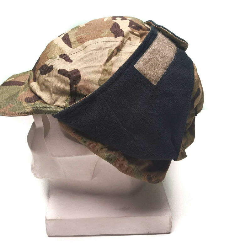 Genuino ejército británico MTP Camo impermeable gore gore tex tap gorro de clima frío nuevo