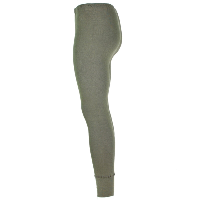 Pantalones genuinos del ejército alemán Long Johns Od oliva