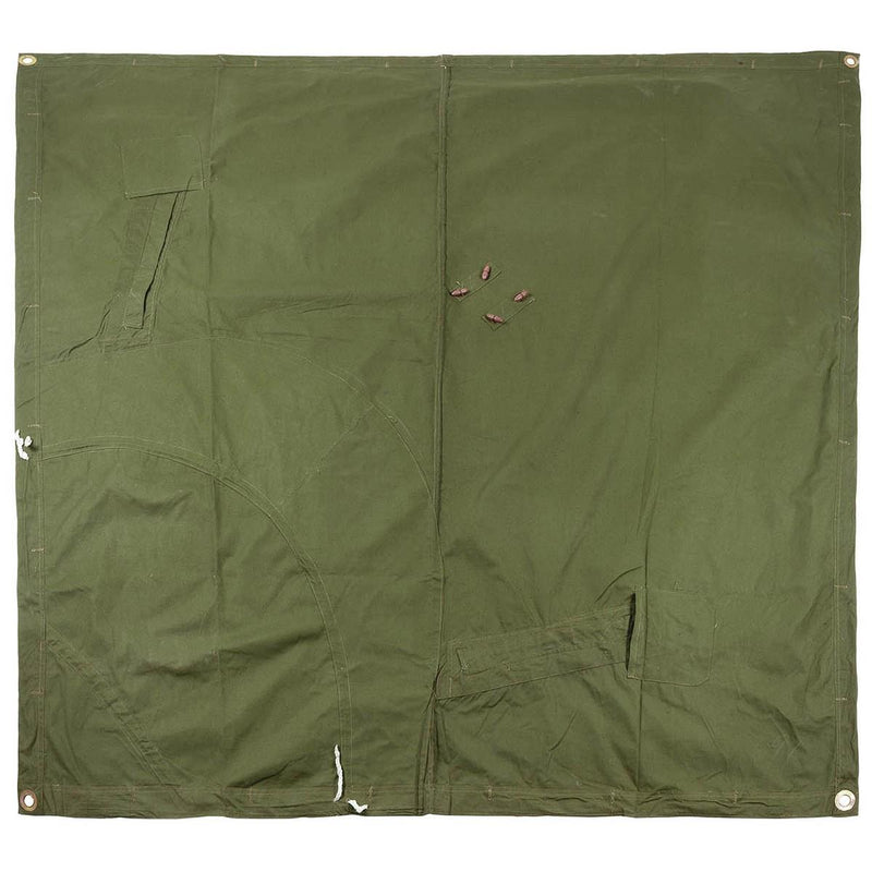 Refugio genuino del ejército rumano impermeabilizan la carpa de la carpa oliva poncho 180x180cm