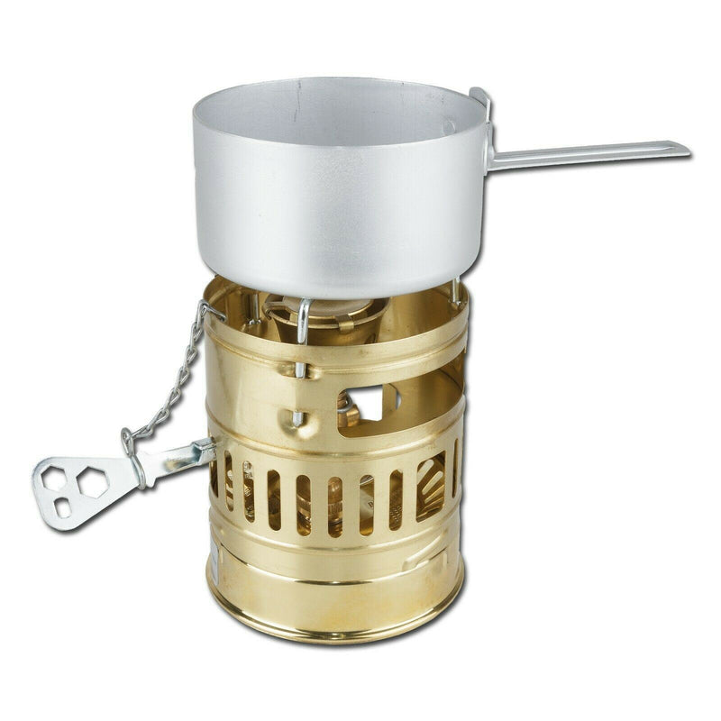 Optimus SVEA STOVE Classic White Gas Whuse Burner Light Gasoline Brass Solid Brass puede combustible