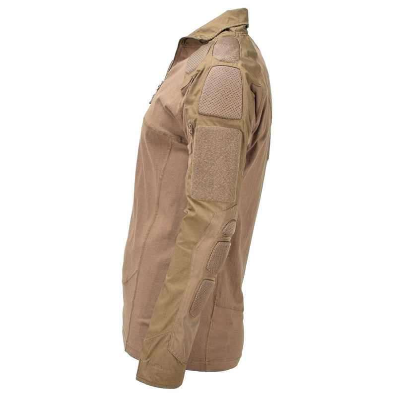 Mil-Tech Brand Military Style Troops Combat Shirts Coyote Color Bdu