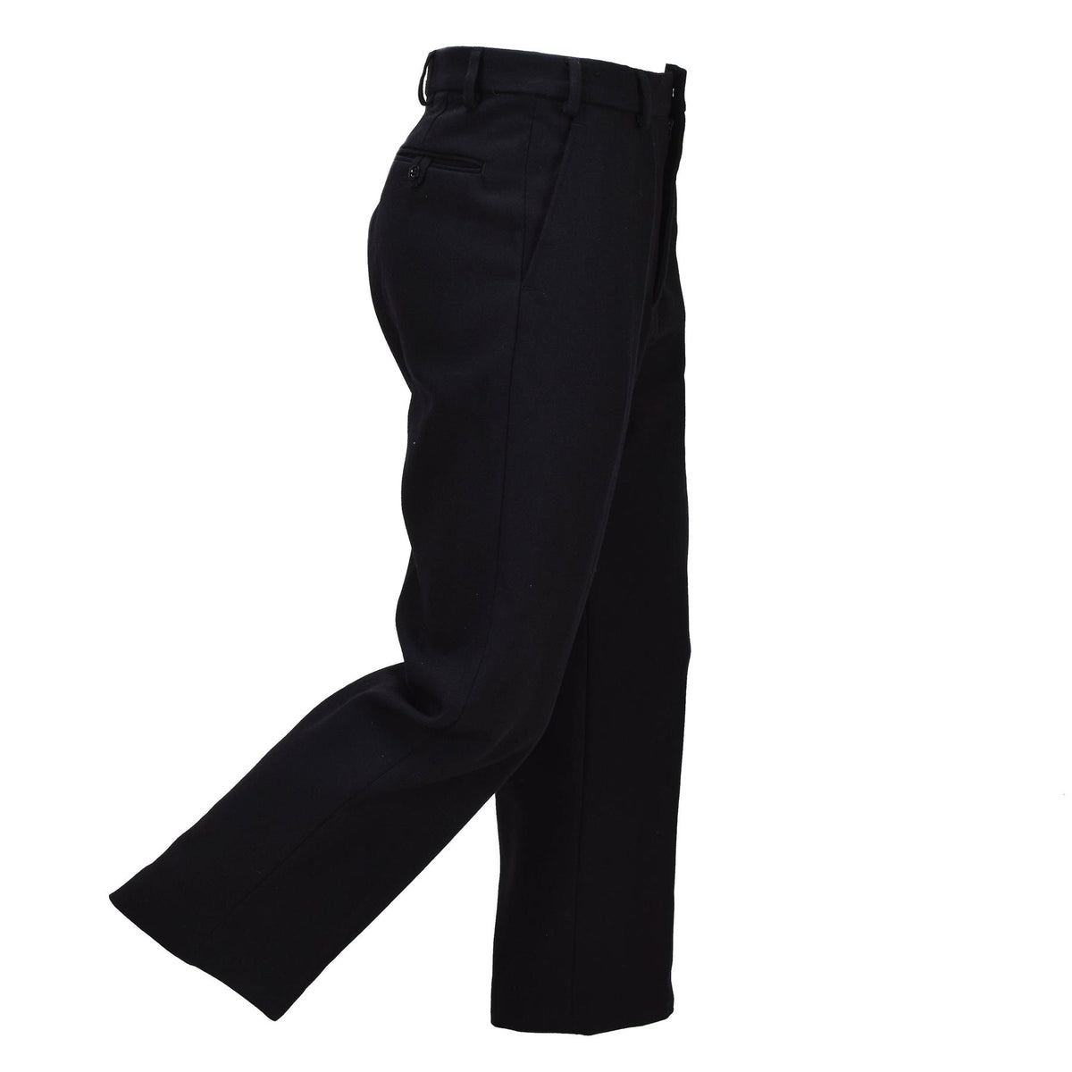 Pantalones de vestir militares británicos originales Barathea 1B Pantalones formales Negro