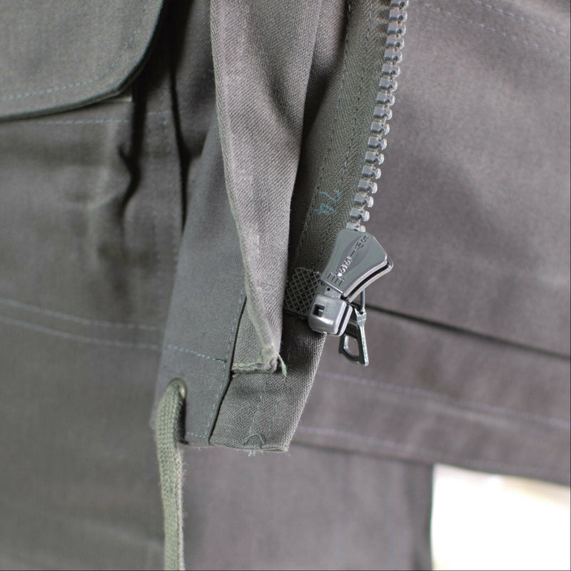 Jacket de combate del ejército danés Genuino M71 Dinamarca Gray Grey Field Excedente Nuevo