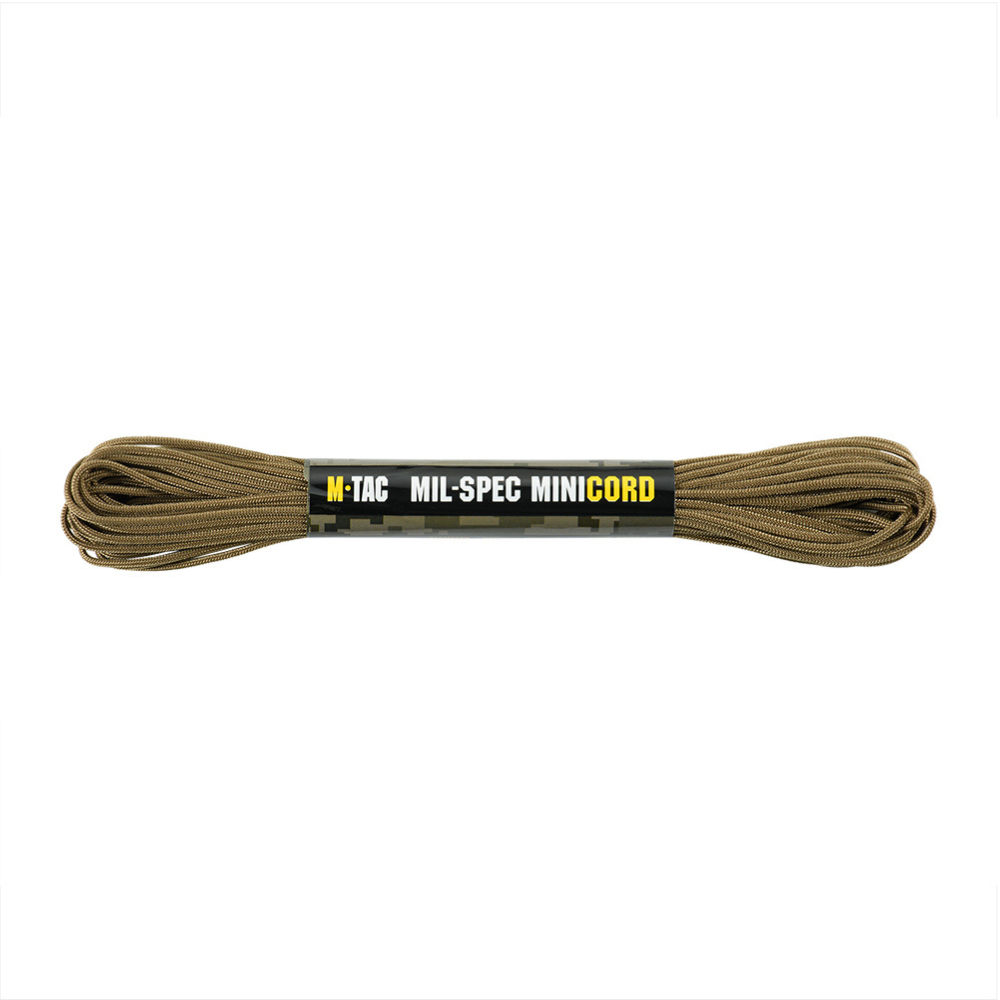 M-TAC Minicord Paracord 2,2 mm 15 m Cable utilitario de nailon MIL-SPEC para exteriores