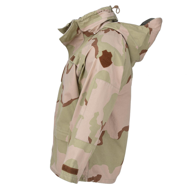 Ejército húngaro del ejército húngaro Combate Combate Camuflage Desierto Imploades impermeables con capucha