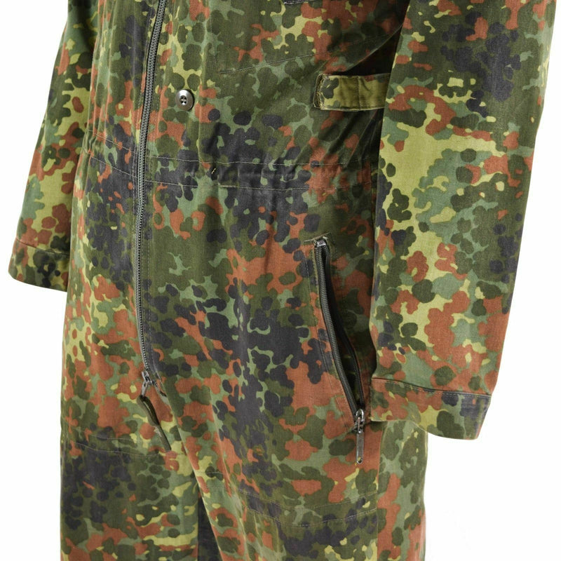 Ejército alemán original Flecktarn Camo Traje general Combate Combate Boiler Supsuit