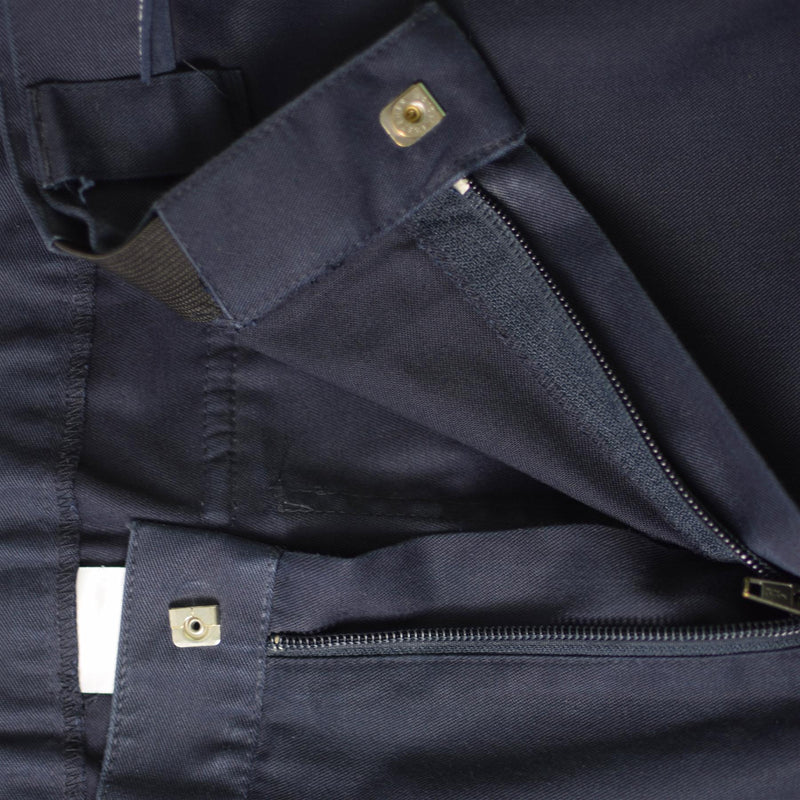 Pantalones de policía británicos genuinos Pantalones de uniformes azul