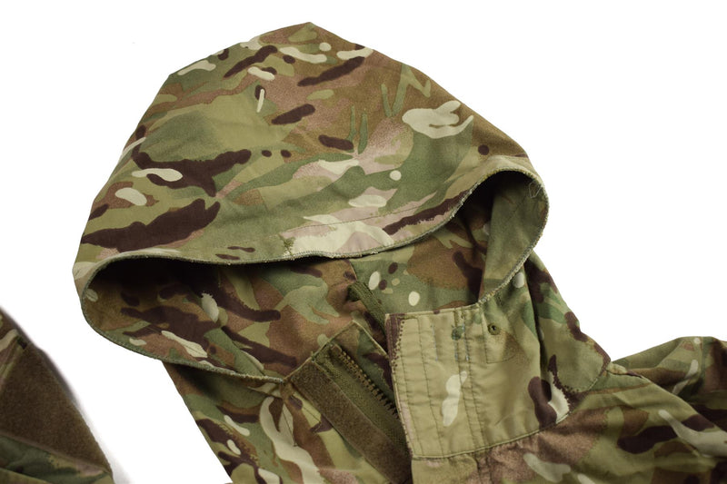 Genuine British Ejército Militar Combat MTP Chaqueta Parka Smock a prueba de viento con capucha