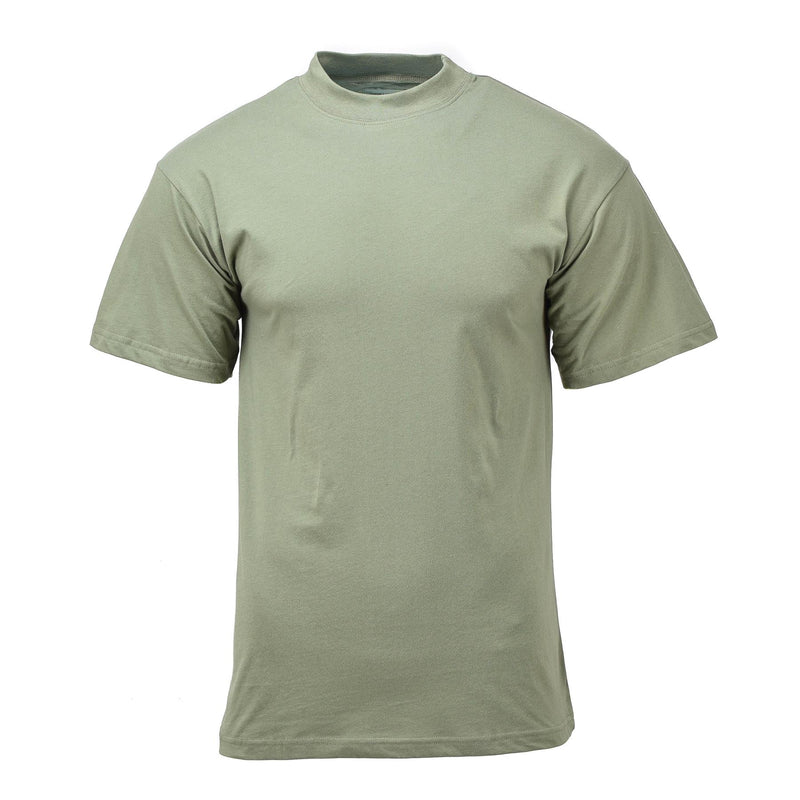 Camiseta genuina del ejército checo Olive OD Green Rear First Camise Camiseta NUEVA