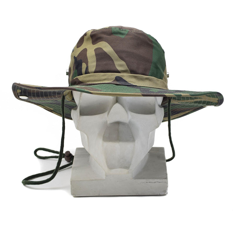MFH Marca Militar Military Bush Hat Summer Panama Jungle Bucket Tap Woodland NUEVO