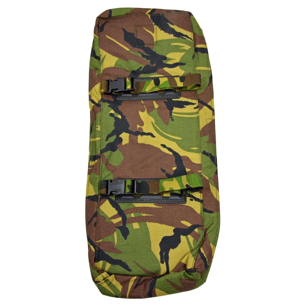 Bolso de hombro original del ejército holandés, acolchado, modular, largo, portaequipajes, DPM Camo