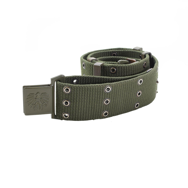 Tropas de cinturón de combate militar austriaco original táctica Alice Cebarbing Canvas OD
