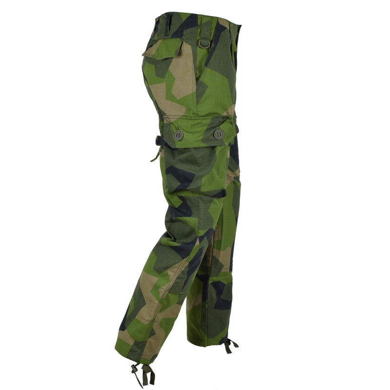 Tacgear Brand Swedish Military Combat Pants Splinter Cargo Cargo Ripstop