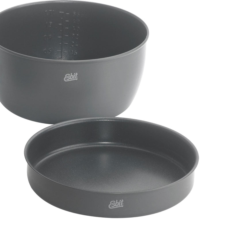 Utensilios de cocina de la marca Esbit de aluminio duradero para aluminio para acampar al aire libre BPA gratis