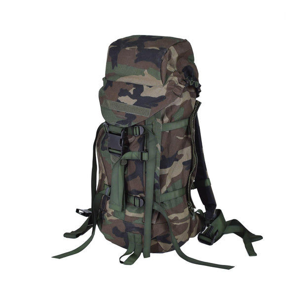 Original holandés Militar Daypack Marines Mochila Senderismo Camping Woodland 40L