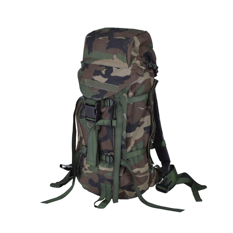Original holandés Militar Daypack Marines Mochila Senderismo Camping Woodland 40L
