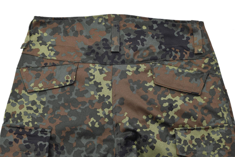 Leo Kohler Pantalones tácticos militares Explore Flecktarn CAMO BANDERES DE CINTURA Mayor