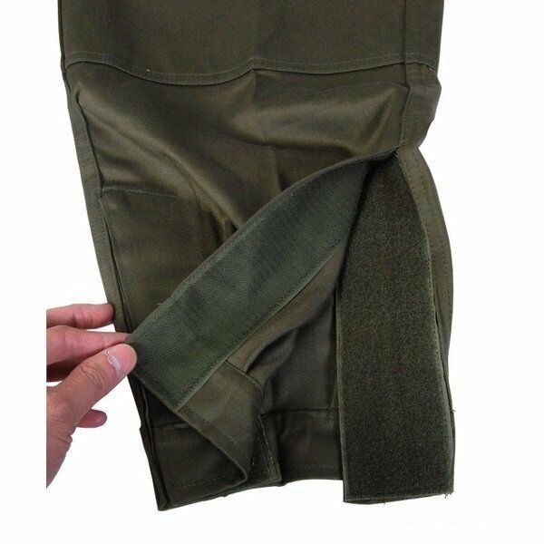 Pantalones de combate de campo del ejército belga original M65 Pantalones militares de color verde oliva excedente