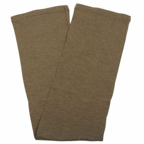 Bufanda original del ejército checo. Tubo de emisión del ejército bufanda marrón nuevo lote de 2pcs