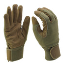Guantes tácticos militares daneses originales invierno polialgodón aislado marrón arena