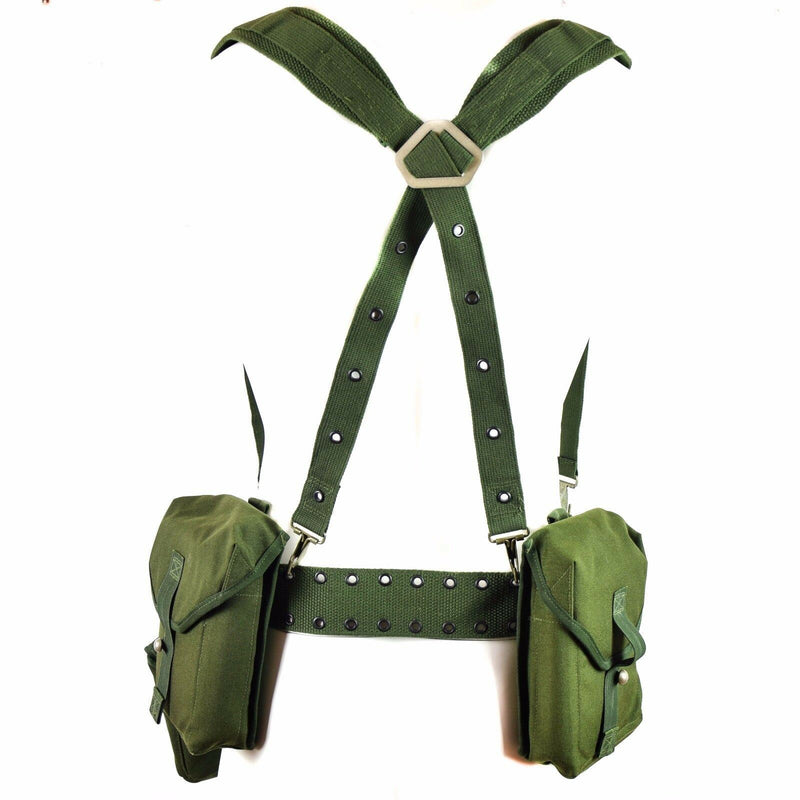 Sistema original de plataforma de cinificación del ejército sueco 304 Tacticales Tactical H-Straps tirantes