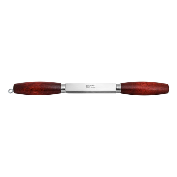 Morakniv clásico cuchillo divisor de madera rojo manijas de abedul de acero inoxidable reciclado