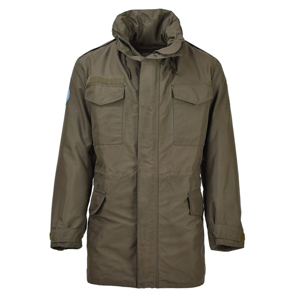 Original austriaco militar gore-tex parka w forra