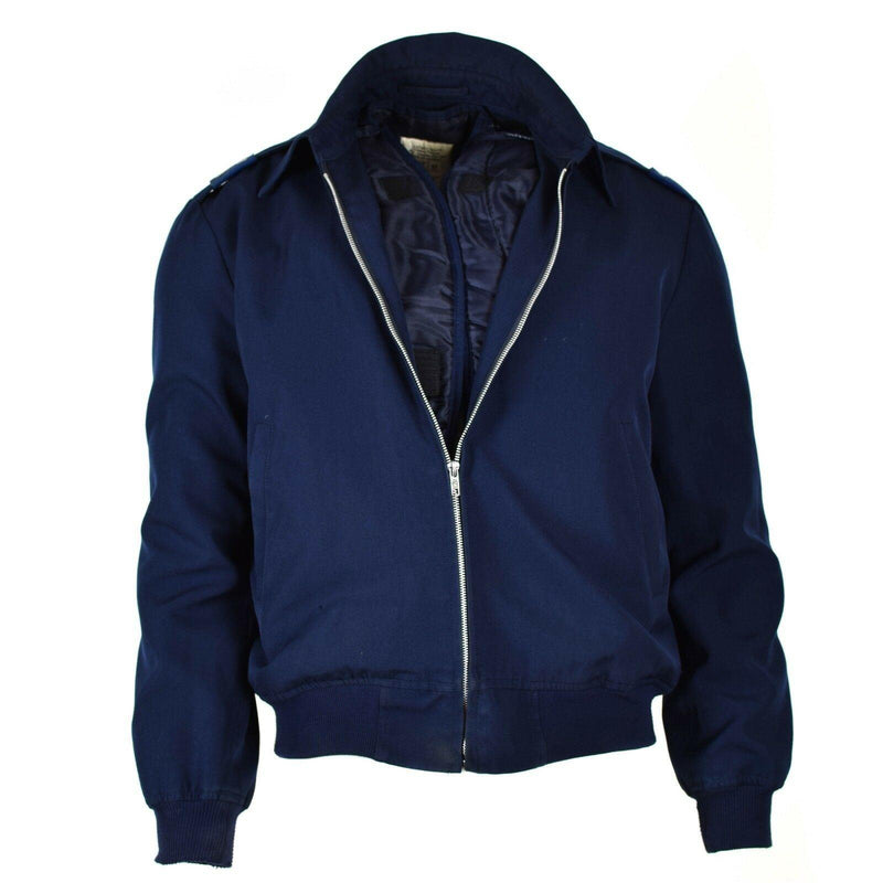 Original del ejército británico Royal Forces Aéreas RAF Jacket azul Bombardero de excedentes militares