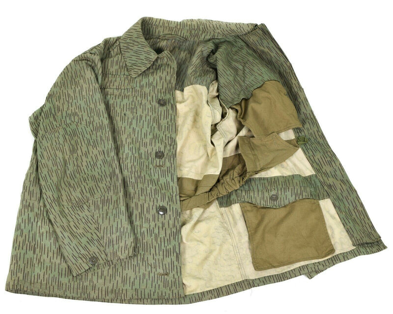 Combate militar del ejército checo original M60 Jacket de campo Parka Drop de lluvia Camuflaje