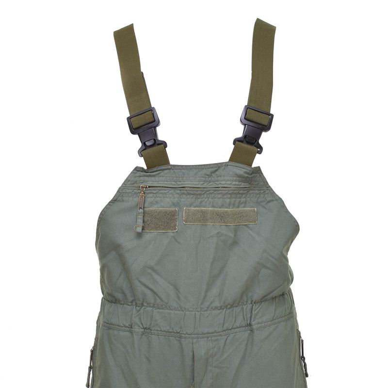 Pantalones de babero checos del ejército checo resistente a las llamas Aramid Military Surwlus pantalones