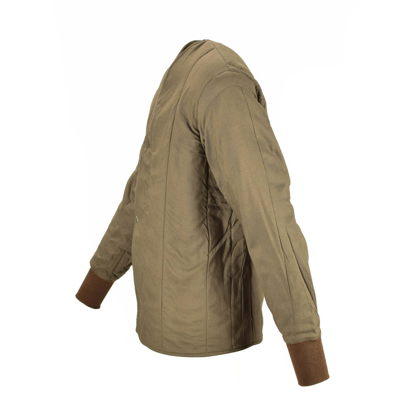 Jacket de revestimiento de edredón del ejército checo genuino m60 forro térmico excedente militar nuevo