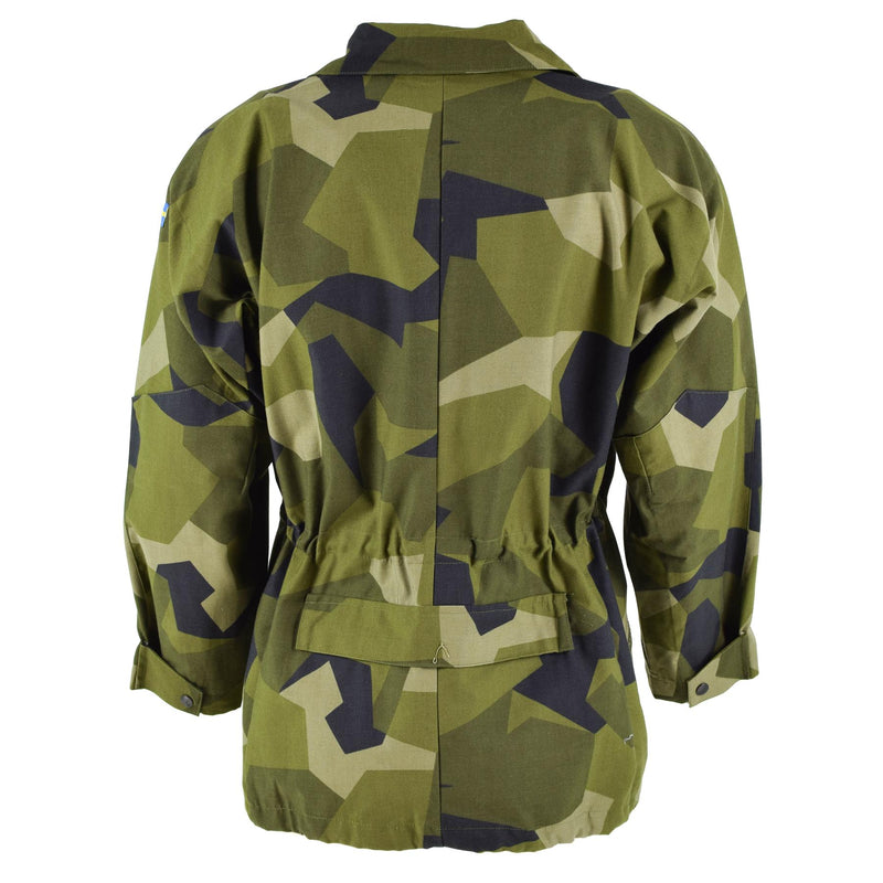 NUEVO Tropas de campo de campo de camuflaje de la chaqueta del ejército sueco sueco