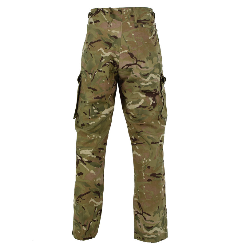 Pantalones del ejército británico genuino Tropas de campo Combate militar MTP Pantalones a prueba de viento