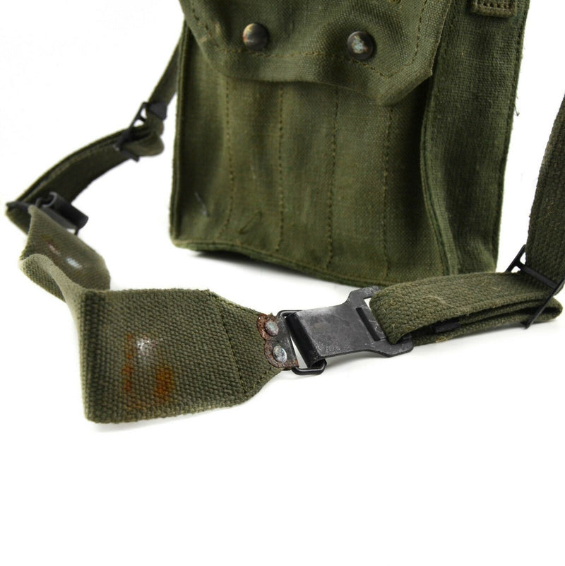 Original de la revista del ejército francés Mat de la bolsa de la bolsa de munición Caso 5 celdas Mag