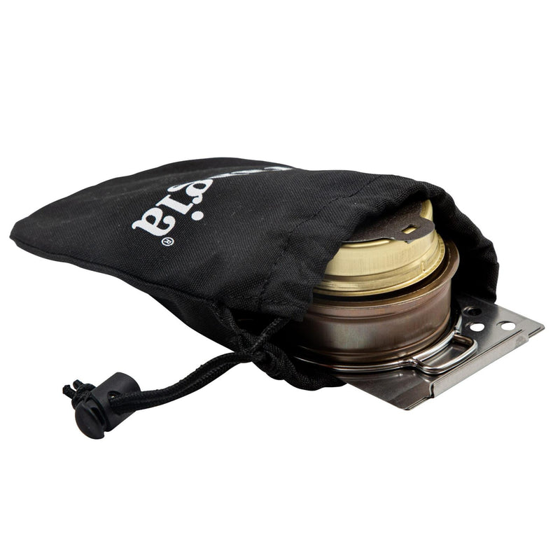Trangia Mini Compact Ultralight Portable Stove Set Kit Burnet Kit de senderismo al aire libre