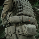 Bolsa horizontal médica M-TAC Cordura IFAK Roll Elite AquaGuard YKK Oliva